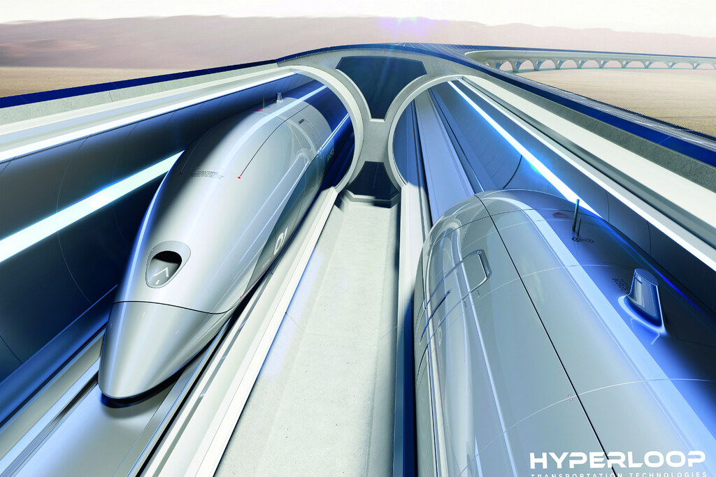 HyperloopTT system front view