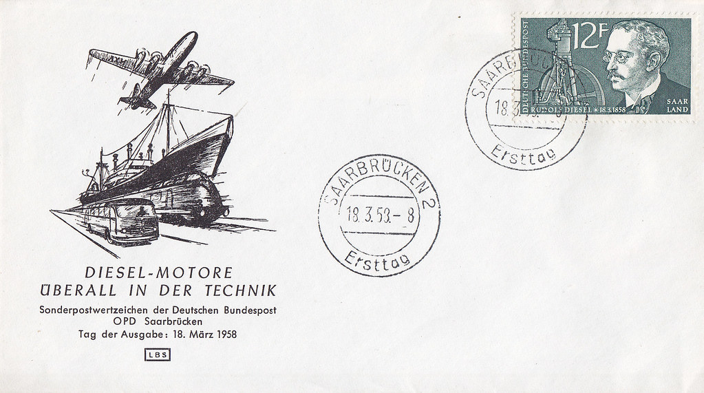 Briefmarken Der Deutschen Bundespost Saarland 100 Gebur Flickr
