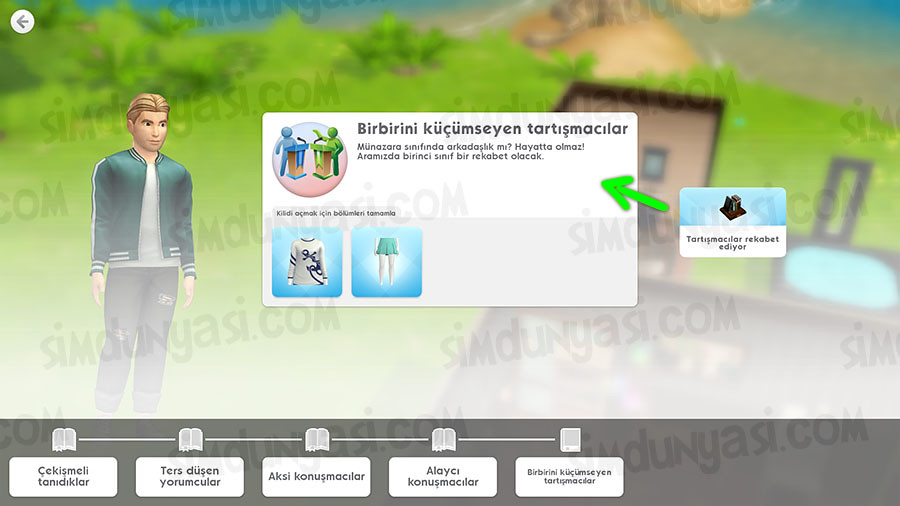 The Sims Mobile Okula Dönüş (Back to School) Etkinliği