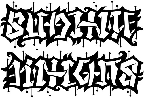 Old English Graffiti Tattoo Fonts 65