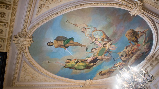 A Ceiling mural