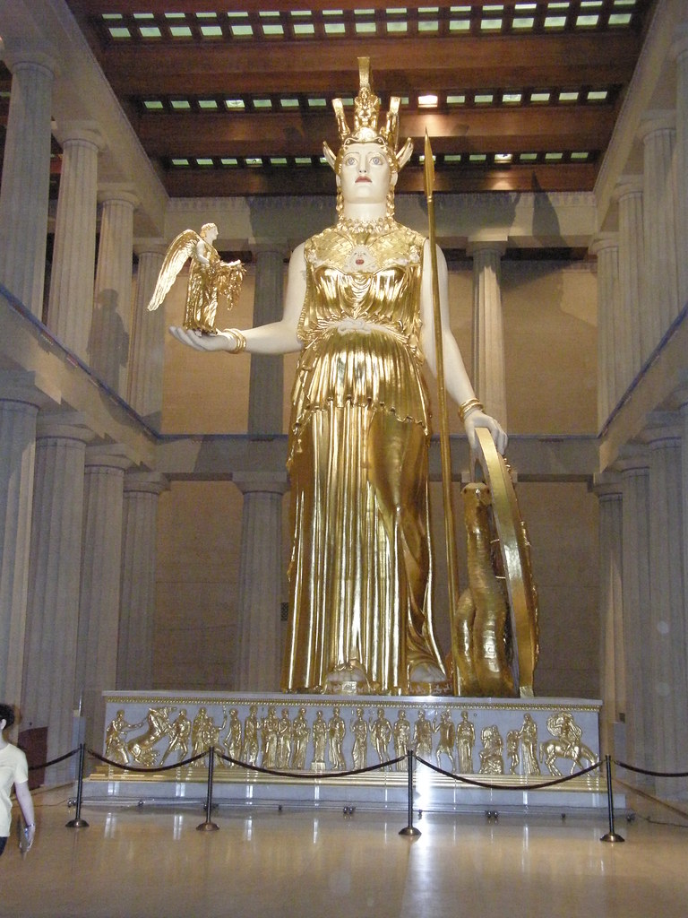 Statue Of Athena In The Parthenon ~ Sculptor Alan LeQuire | Flickr