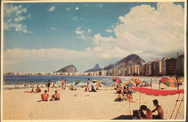 People walking in Copacabana beach - Stock Editorial Photo 