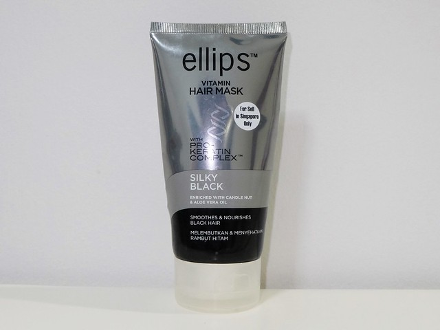 ellips vitamin hair mask silky black