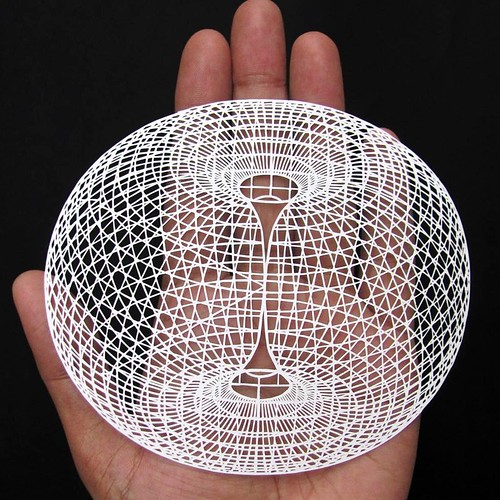 Circular Orb Papercut by Parth Kothekar