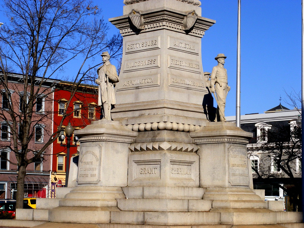 Civil War Memorial, Centre Square, Easton PA In 1765, the … Flickr