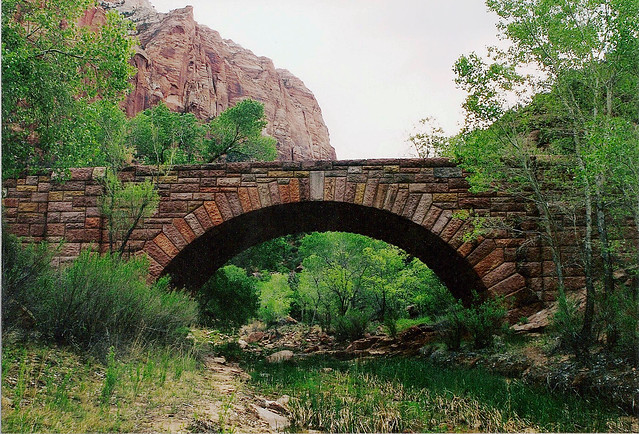 Pine Creek Bridge, Zion National Park | Flickr - Photo ...