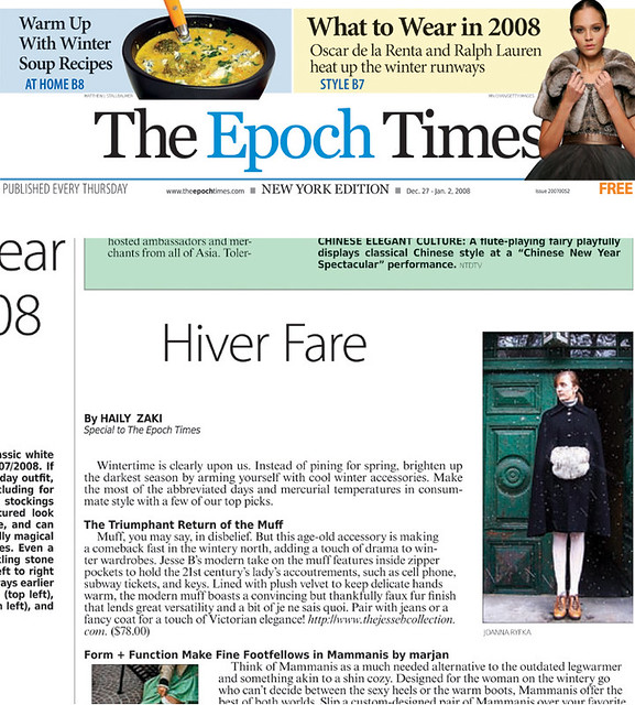 The Epoch Times, Dec 27, 2007