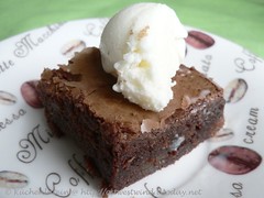 French Chocolate Brownies 003