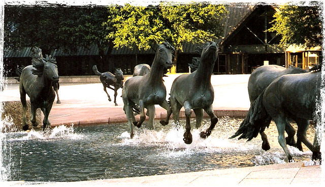 horse statues | statues in Dallas | ~no bullshit~ | Flickr