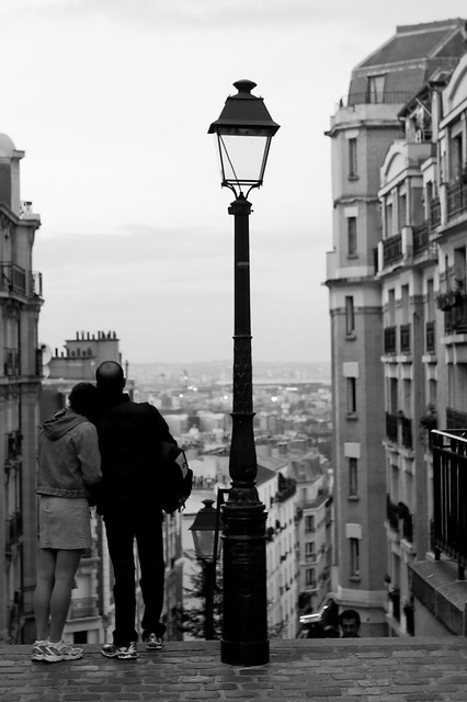 Enamorados en Paris