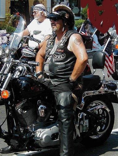 Harley Biker | Harley bikers are always impressive. This guy… | Flickr