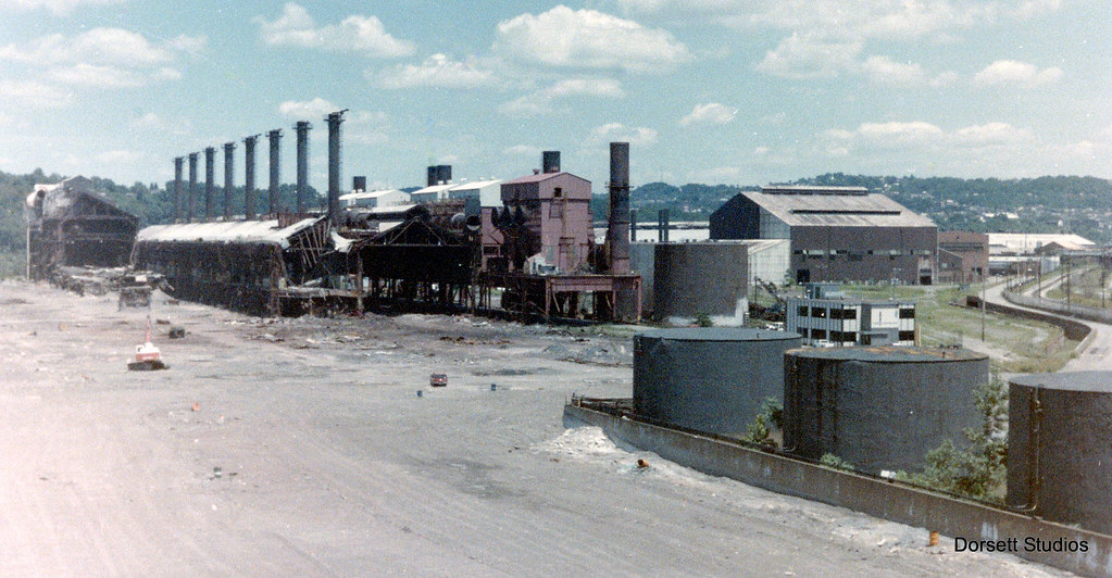 U.S.Steel Homestead works A scanned color 35mm negative. H… Flickr