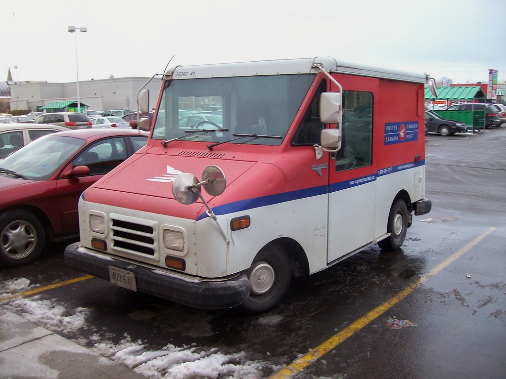 A diminutive Canada Post mail van... | A diminutive Canada P… | Flickr