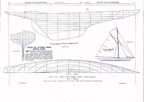 Model Sailing Yacht Plans | Wapster | Flickr