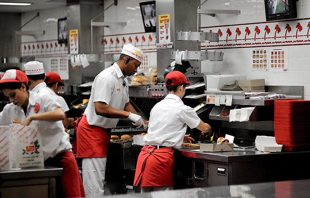 In-N-Out Burger Kitchen