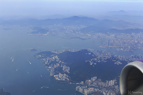Flight to Hong Kong
