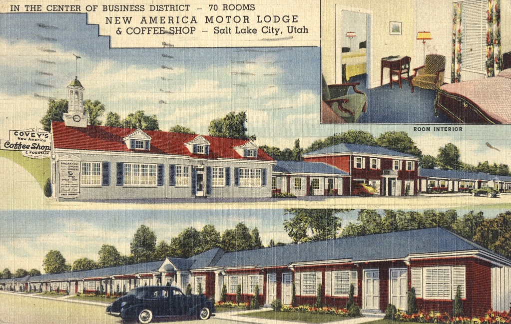 New America Motor Lodge & Coffee Shop - Salt Lake City, Utah