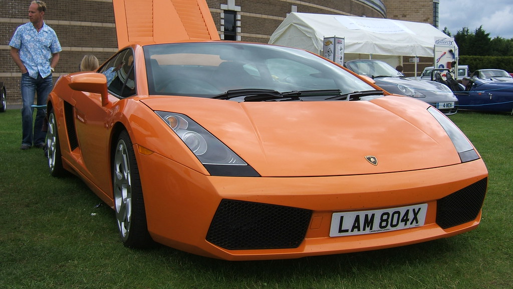 Lamborghini with personalised number plate | Lamborghini at … | Flickr