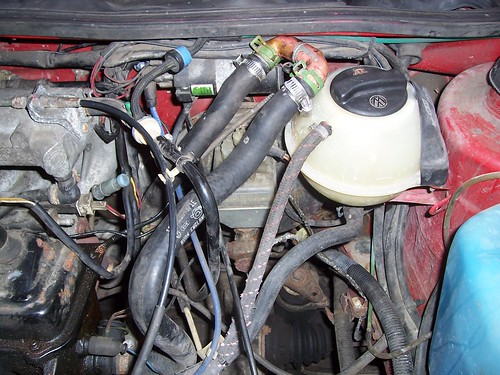 VW heater core bypass operation | The heater core in a ... 1990 vw jetta wiring diagram 