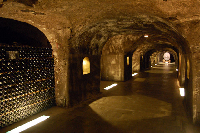 Epernay Champagne Moet Chandon Cave
