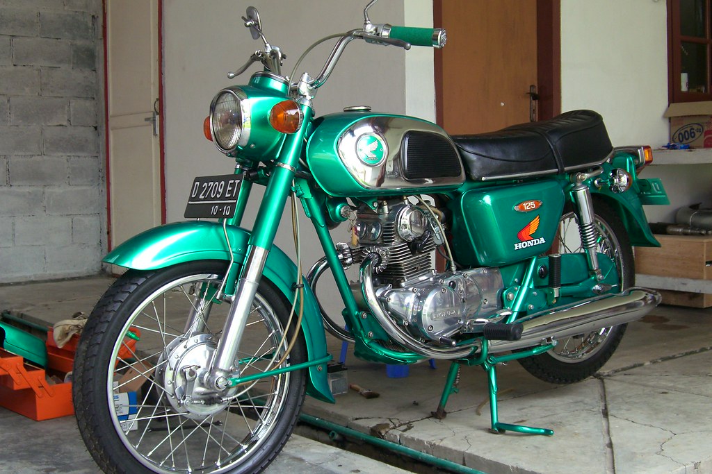 Honda CD125 1969 | Honda CD125 twin machine, good restoratio… | PABIJO ...