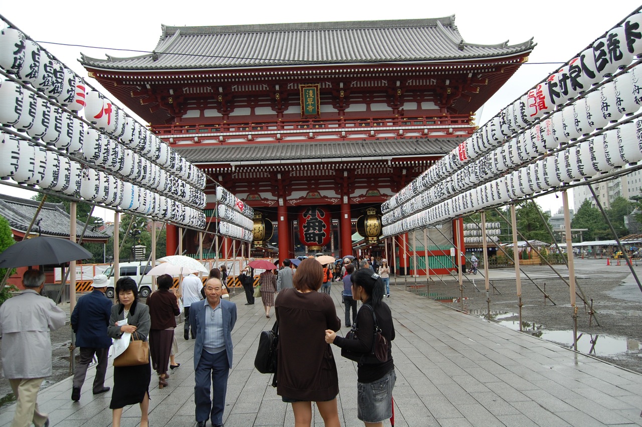 Templo Sensoji en Asakusa