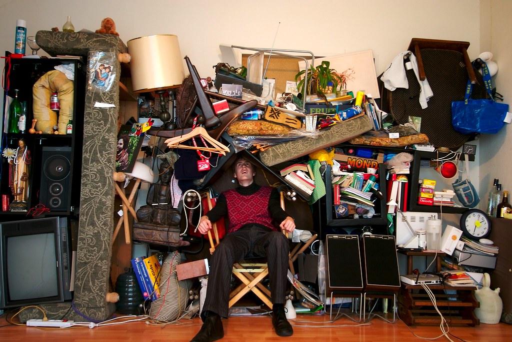 Photo by Jeff Werner via flickr (untitled, subject - Compulsive Hoarding)