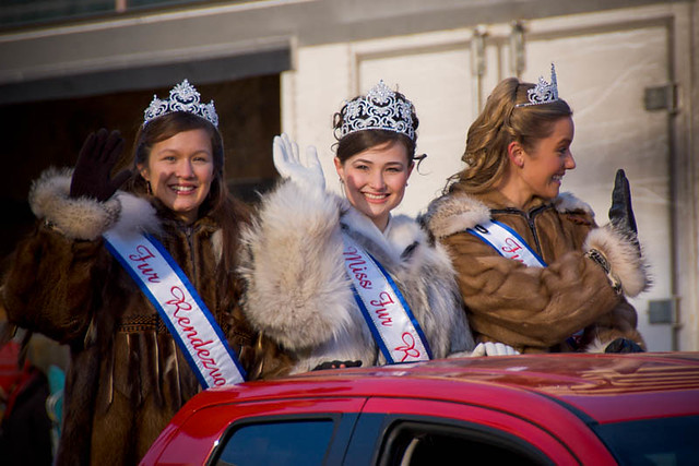 Fur Rondy Princesses | Fur Rondy Grand Parade, Anchorage, Al… | Troy B ...