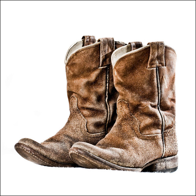 Worn Cowboy Boots - Yu Boots