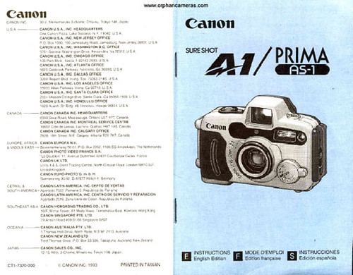 Canon Prima As1  -  9