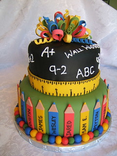 Farewell to 1st Grade Cake | Melanie Robertson | Flickr