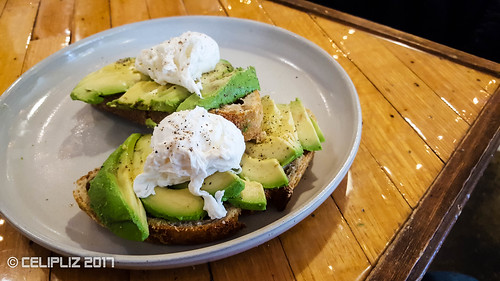 Avocado Toast + Poached Eggs @ Nelson the Seagull