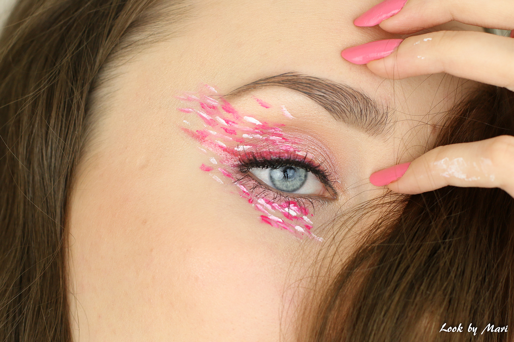 3 pink eye makeup artistic different bold makeup artist makeup body painting