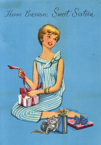 Birthday Card | c. 1960 | Dan Goodsell | Flickr