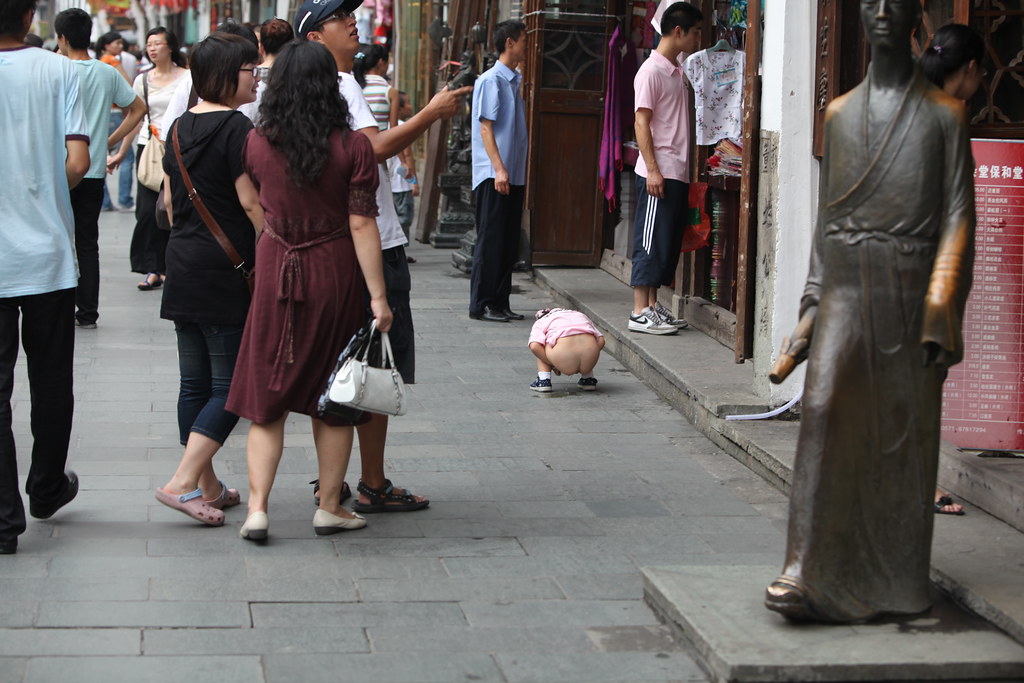 The Pee Girl Hangzhou China When Ya Gotta Go You Gotta… Flickr