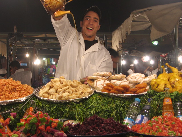Food stall, Marrakech