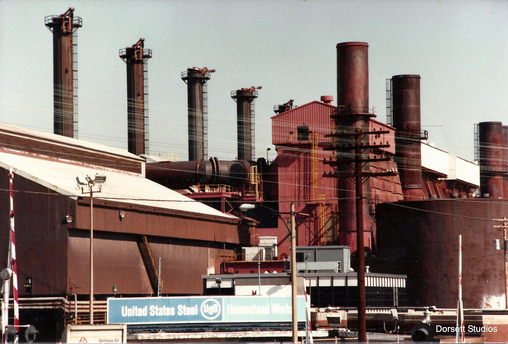 U.S.Steel Homestead Works A scanned color print photograph… Flickr