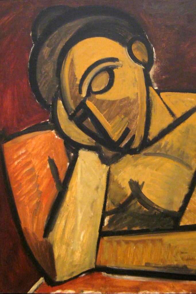 picasso repose moma famous cubism 1908 nyc