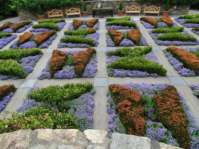 Quilt Garden at NC Arboretum ~ From My Carolina Home