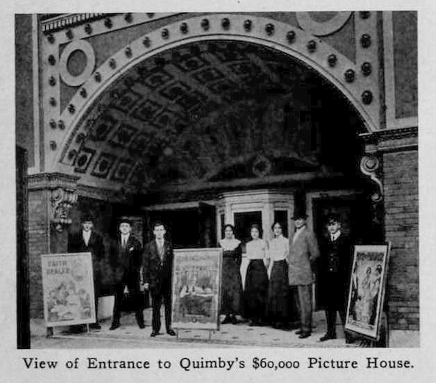 Quimby's Picture House Zanesville Ohio 1913 | CharmaineZoe's Marvelous