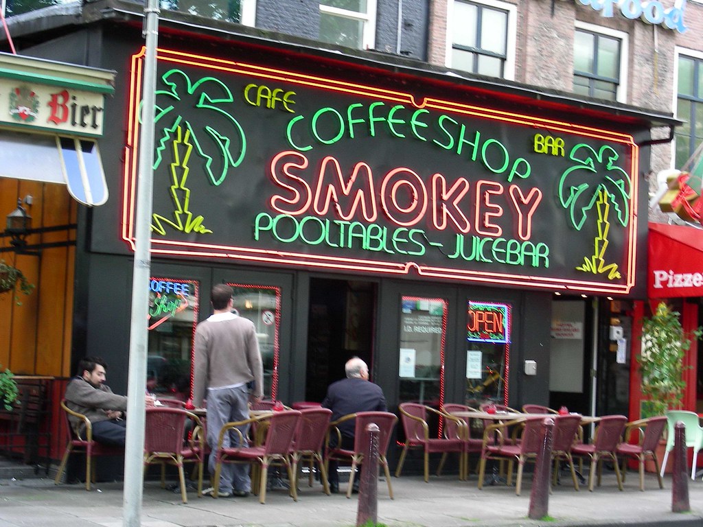 Smokey Coffee shop  in Amsterdam  Flickr Photo Sharing 