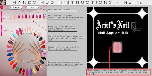 Tuty Bento hands Hud Instructions - Nail