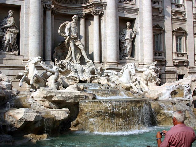 The Fountain of Trevi, Rome