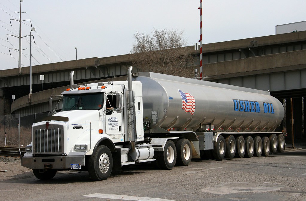 Kenworth Tanker Usher Oil Kenworth Tanker Truck Usher Oi Flickr