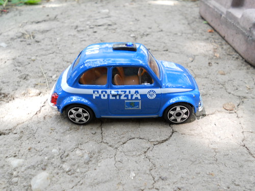 Fiat 500 Polizia - Bburago2