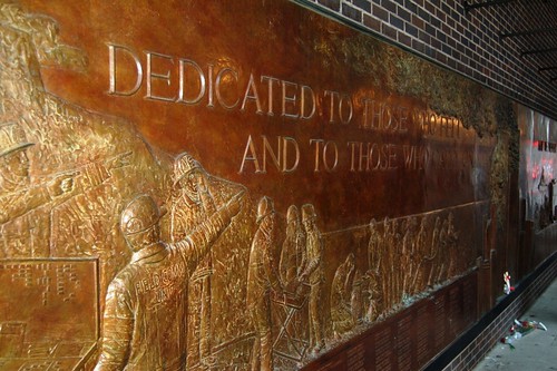 "Dedicated to those who fell and those who carry on"