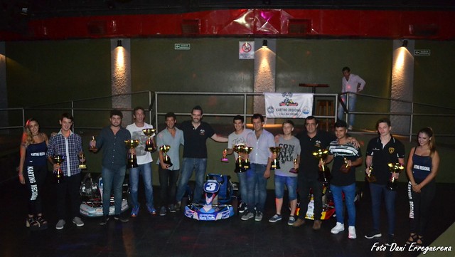 Entrega de premios a los campeones 2016 del Kart Regional