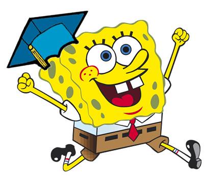 Image result for spongebob graduation