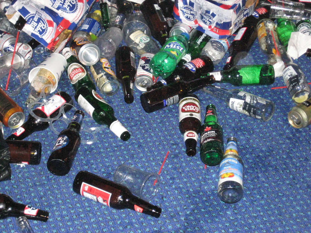 A thousand bottles of beer on the floor | sideshowcarny | Flickr